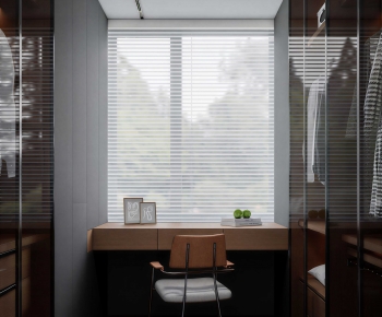 Modern Clothes Storage Area-ID:707180988