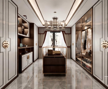 New Chinese Style Clothes Storage Area-ID:280451065