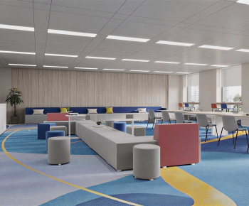 Modern Office Rest Area-ID:980298048