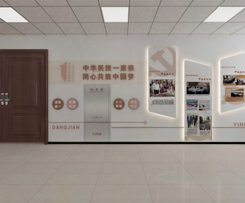 Modern Exhibition Hall-ID:437194117