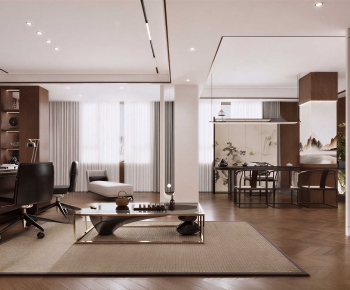 New Chinese Style Manager's Office-ID:565284975