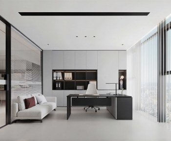 Modern Manager's Office-ID:763032915