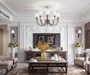 Modern A Living Room-ID:592100669