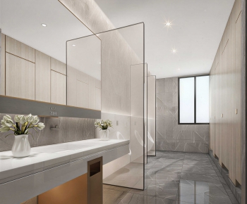 Modern Public Toilet-ID:857656002