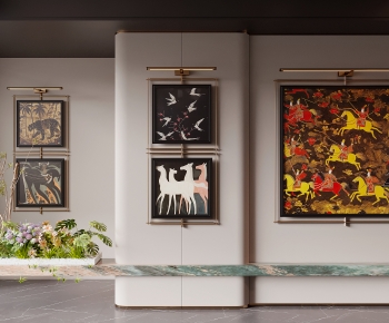 Retro Style Painting-ID:372004038