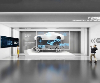 Modern Exhibition Hall-ID:316649912