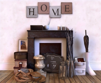 Modern Fireplace-ID:246987102