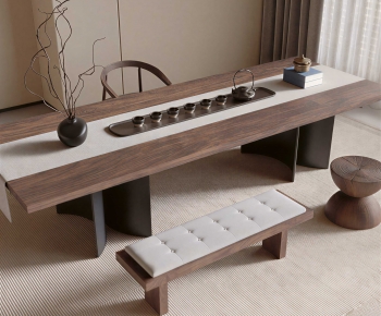 New Chinese Style Tea Tables And Chairs-ID:368829017