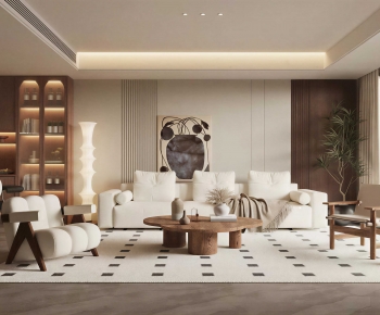 Modern A Living Room-ID:405809987