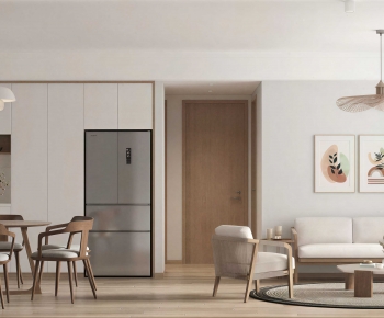 Nordic Style A Living Room-ID:802994979