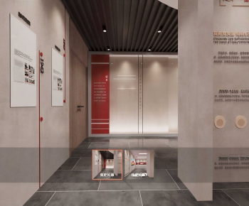 Modern Exhibition Hall-ID:924370052