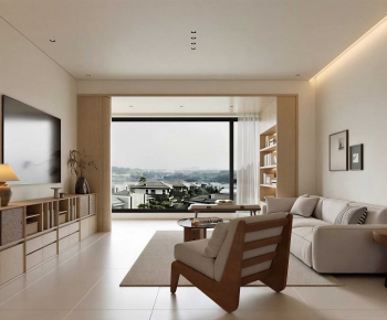 Modern A Living Room-ID:190989021