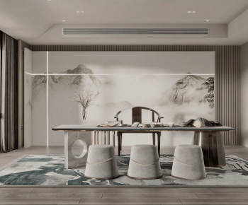 New Chinese Style Tea House-ID:408439659