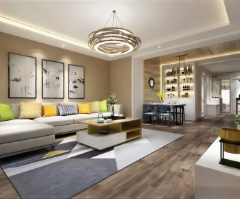 American Style A Living Room-ID:464649924