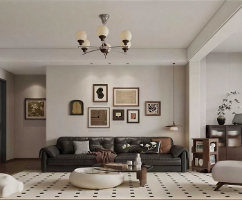 Modern A Living Room-ID:903809073