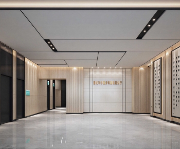 Modern Office Reception Desk-ID:849689961