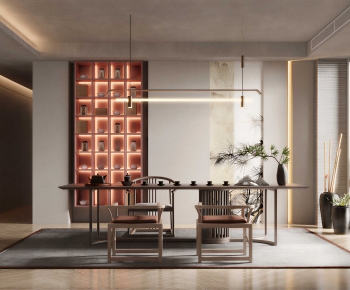 New Chinese Style Tea House-ID:742060902