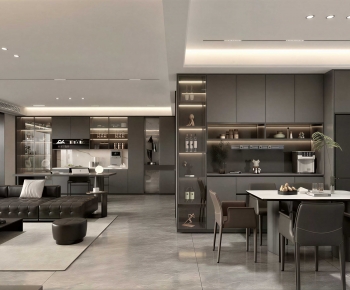 Modern Dining Room-ID:780608897