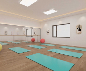 Modern Yoga Room-ID:852045062