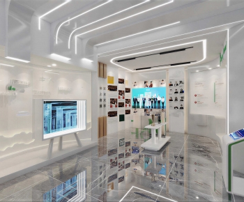 Modern Exhibition Hall-ID:659593113