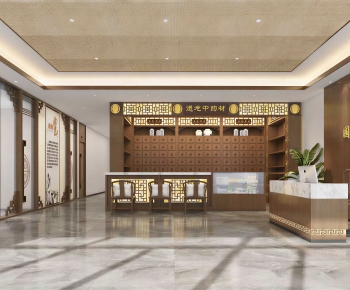 New Chinese Style Lobby Hall-ID:243401051