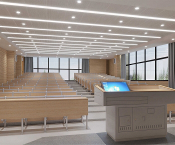 Modern School Classrooms-ID:419420961