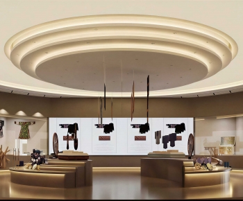 Modern Exhibition Hall-ID:122297054