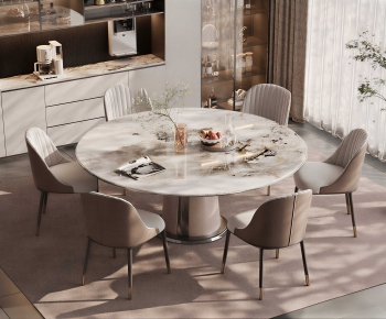 Modern Dining Table And Chairs-ID:969731095