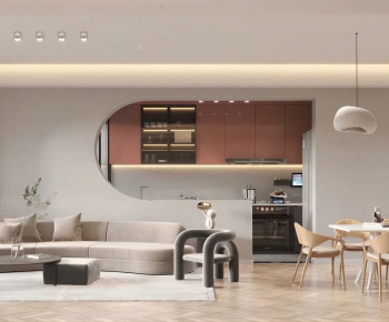 Modern A Living Room-ID:493129972