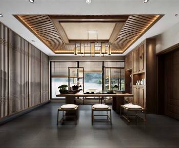 New Chinese Style Tea House-ID:708259119