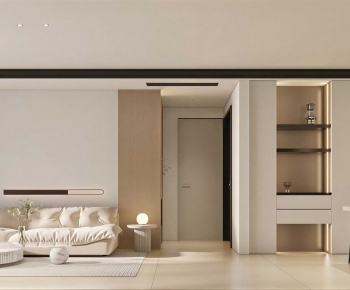 Modern A Living Room-ID:744304906