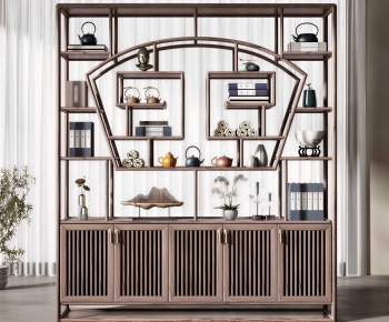 New Chinese Style Antique Rack-ID:425101041