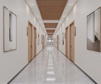 New Chinese Style Office Aisle-ID:406918051