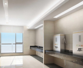 Modern Public Toilet-ID:910819059