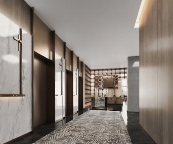 Modern Elevator Hall-ID:157860997