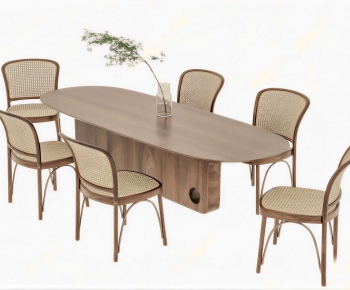 Modern Dining Table And Chairs-ID:761219021