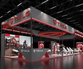 Modern Exhibition Hall-ID:658443931