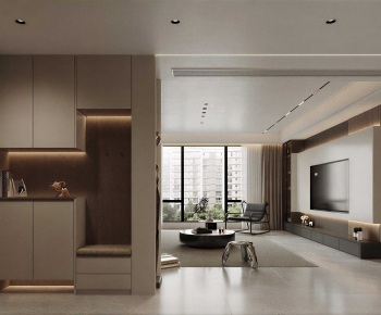 Modern A Living Room-ID:353867054