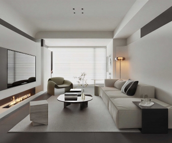 Modern A Living Room-ID:122742892