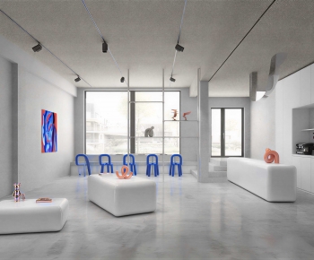 Modern Exhibition Hall-ID:400732992