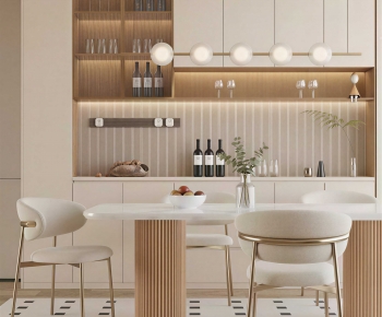 Modern Dining Table And Chairs-ID:158979896