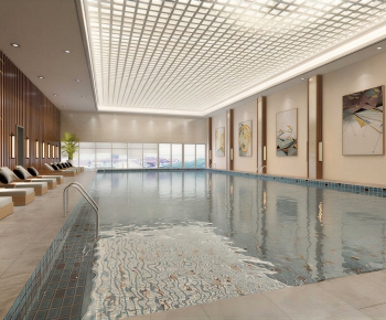 Modern Swimming Pool-ID:688491113