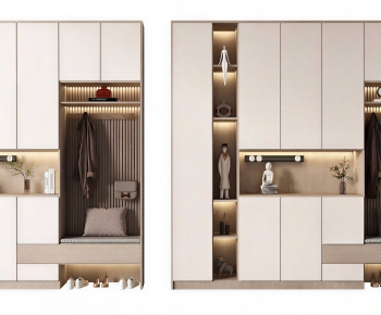 Modern Shoe Cabinet-ID:552387005