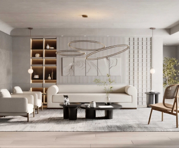 Modern A Living Room-ID:117717033
