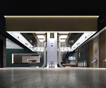 Modern Exhibition Hall-ID:588668118