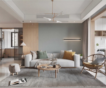 Nordic Style A Living Room-ID:893605955