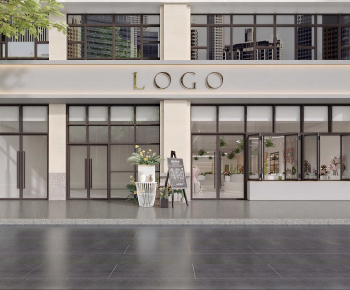 Modern Facade Element-ID:952135094