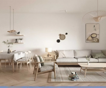 Nordic Style A Living Room-ID:818749907