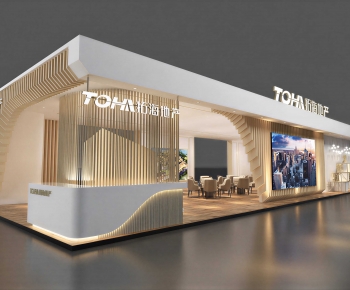 Modern Exhibition Hall-ID:529949901