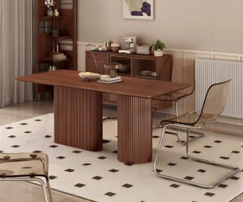 Modern Dining Table And Chairs-ID:882316117